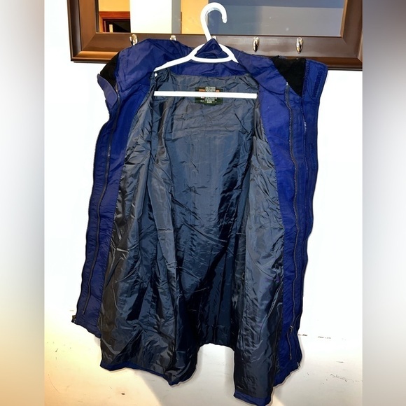 LL Bean Men’s Dark Blue Jacket Size Large Tall - Picture 7 of 7